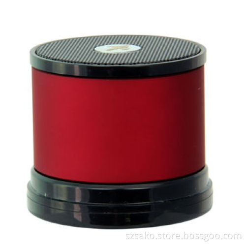 Mini Bluetooth Speaker for Car/Vehicle, FM Radio, Plug-and-Play, TF Card Slot, Built-in Battery